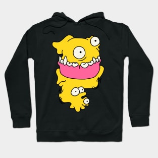 Strange Yellow Regurgitating Creature Hoodie